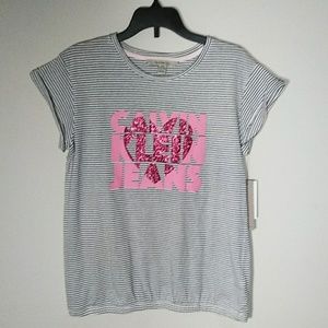 Calvin Klein Girls Jeans Tee Shirt